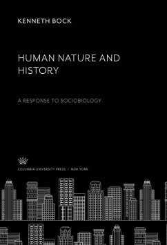 Human Nature and History (eBook, PDF) - Bock, Kenneth