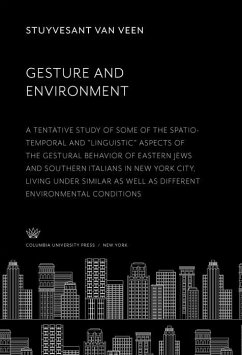 Cover Gesture and Environment (eBook, PDF)