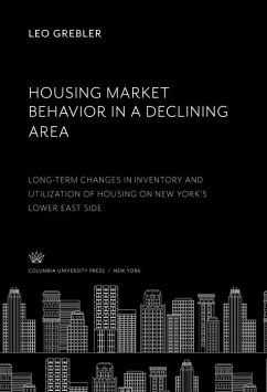 Cover Housing Market Behavior in a Declining Area (eBook, PDF)