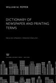 Dictionary of Newspaper and Printing Terms (eBook, PDF)