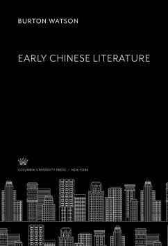 Cover Early Chinese Literature (eBook, PDF)