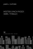 Hester Lynch Piozzi (Mrs. Thrale) (eBook, PDF) Hester Lynch Piozzi (Mrs. Thrale) (eBook, PDF)