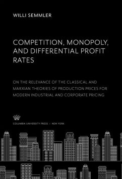 Cover Competition, Monopoly, and Differential Profit Rates (eBook, PDF)