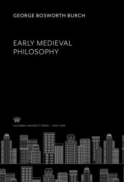 Cover Early Medieval Philosophy (eBook, PDF)