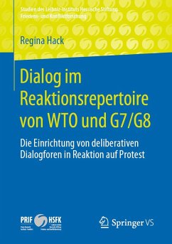 Cover Dialog im Reaktionsrepertoire von WTO und G7/G8 (eBook, PDF)