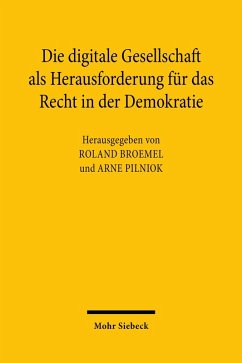 Die digitale Gesellschaft als Herausforderung für das Recht in der Demokratie (eBook, PDF)