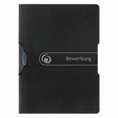 Cover Herlitz Bewerbungsmappe Express-Clip A4 PP schwarz