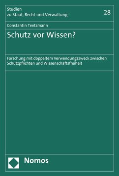 Schutz vor Wissen? (eBook, PDF) - Teetzmann, Constantin