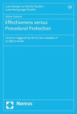 Effectiveness versus Procedural Protection (eBook, PDF)
