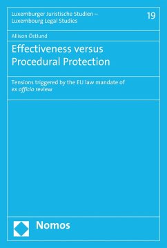 Effectiveness versus Procedural Protection (eBook, PDF) - Östlund, Allison