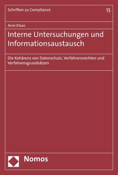 Interne Untersuchungen und Informationsaustausch (eBook, PDF) - Klaas, Arne