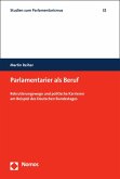 Parlamentarier als Beruf (eBook, PDF)