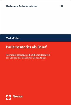 Parlamentarier als Beruf (eBook, PDF) - Reiher, Martin