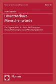 Unantastbare Menschenwürde (eBook, PDF)