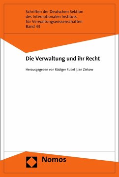 Die Verwaltung und ihr Recht (eBook, PDF) - Rubel, Rüdiger; Ziekow, Jan