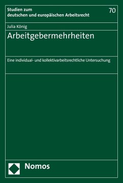 Arbeitgebermehrheiten (eBook, PDF) - König, Julia Christina