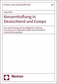 Konzernhaftung in Deutschland und Europa (eBook, PDF)