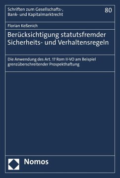 Cover Berücksichtigung statutsfremder Sicherheits- und Verhaltensregeln (eBook, PDF)