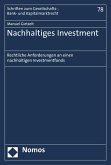 Nachhaltiges Investment (eBook, PDF)