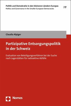 Partizipative Entsorgungspolitik in der Schweiz (eBook, PDF) - Alpiger, Claudia