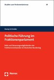 Politische Führung im Fraktionenparlament (eBook, PDF)