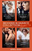 Modern Romance April 2020 Books 1-4: The Innocent's Forgotten Wedding (Passion in Paradise) / His Greek Wedding Night Debt / The Spaniard's Surprise Love-Child / A Bride Fit for a Prince? (eBook, ePUB)