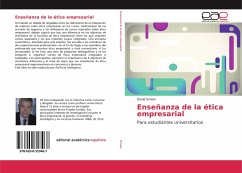 Enseñanza de la ética empresarial - Schein, David