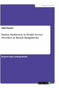 Patient Satisfaction in Health Service Providers in Barisal (Bangladesh)