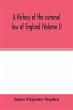 A history of the criminal law of... - Bild 1