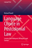 Language Choice in Postcolonial Law (eBook, PDF)