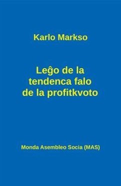 Lego de la tendenca falo de la profitkvoto (eBook, ePUB) - Markso, Karlo