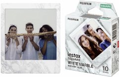 1 Fujifilm instax Square Film white marble