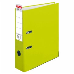 Herlitz Ordner maX.file protect A4 8cm neon grün