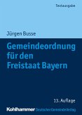 Gemeindeordnung für den Freistaat Bayern (eBook, PDF)