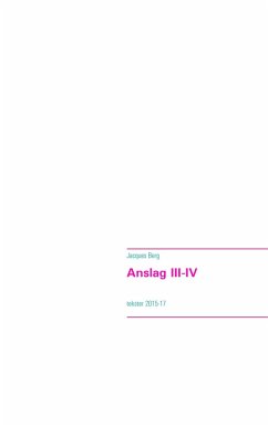 Anslag III-IV (eBook, ePUB)