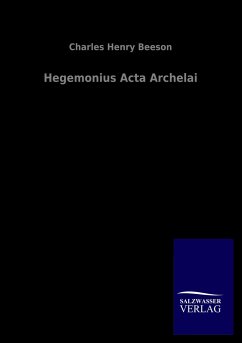 Hegemonius Acta Archelai