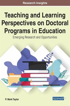 Teaching and Learning Perspectives on Doctoral Programs in Education - Taylor, P. Mark