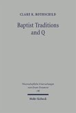 Baptist Traditions and Q (eBook, PDF)
