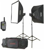 Godox MS300-F Studio-Kit Studioblitzgeräte-Kit 2 x 300Ws Godox MS300-F Studio-Kit Studioblitzgeräte-Kit 2 x 300Ws