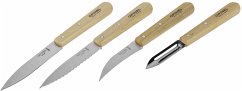 Opinel Küchenmesser-Set 4-teilig Holzgriff