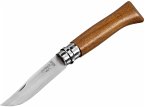 Opinel Taschenmesser No. 08 Holzgriff Walnuss