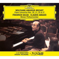 Mozart: Klavierkonzerte Nos. 20,21,25 & 27 (Bra) - Gulda/Abbado/Wiener Philharmoniker