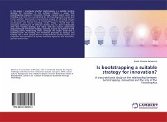 Is bootstrapping a suitable strategy for innovation?