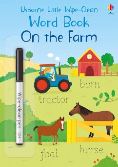 Little Wipe-Clean Word Book On the Farm - Brooks, Felicity