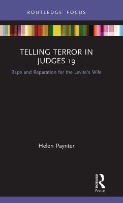 Telling Terror in Judges 19 Cover Telling Terror in Judges 19