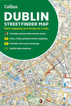 Collins Dublin Streetfinder Colour Map - Collins Maps