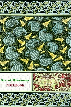 Art of Blossoms NOTEBOOK [ruled Notebook/Journal/Diary to write in, 60 sheets, Medium Size (A5) 6x9 inches] - Viola, Iris A.