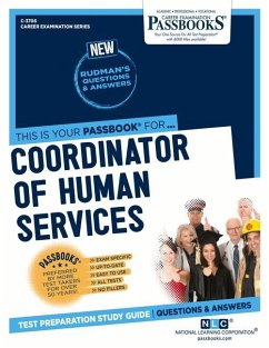 Coordinator of Human Services (C-3706): Passbooks Study Guide Volume 3706 - National Learning Corporation