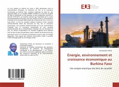 Energie, environnement et croissance économique au Burkina Faso - Diallo, Souleymane