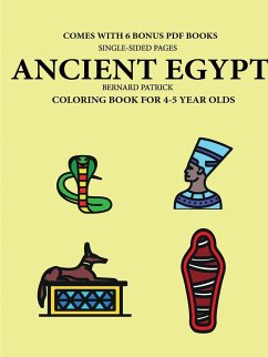 Coloring Book for 4-5 Year Olds (Ancient Egypt) - Patrick, Bernard